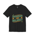 Shenanigans and Malarkey T-Shirt | St. Patrick's Day Shamrock Typography Tee