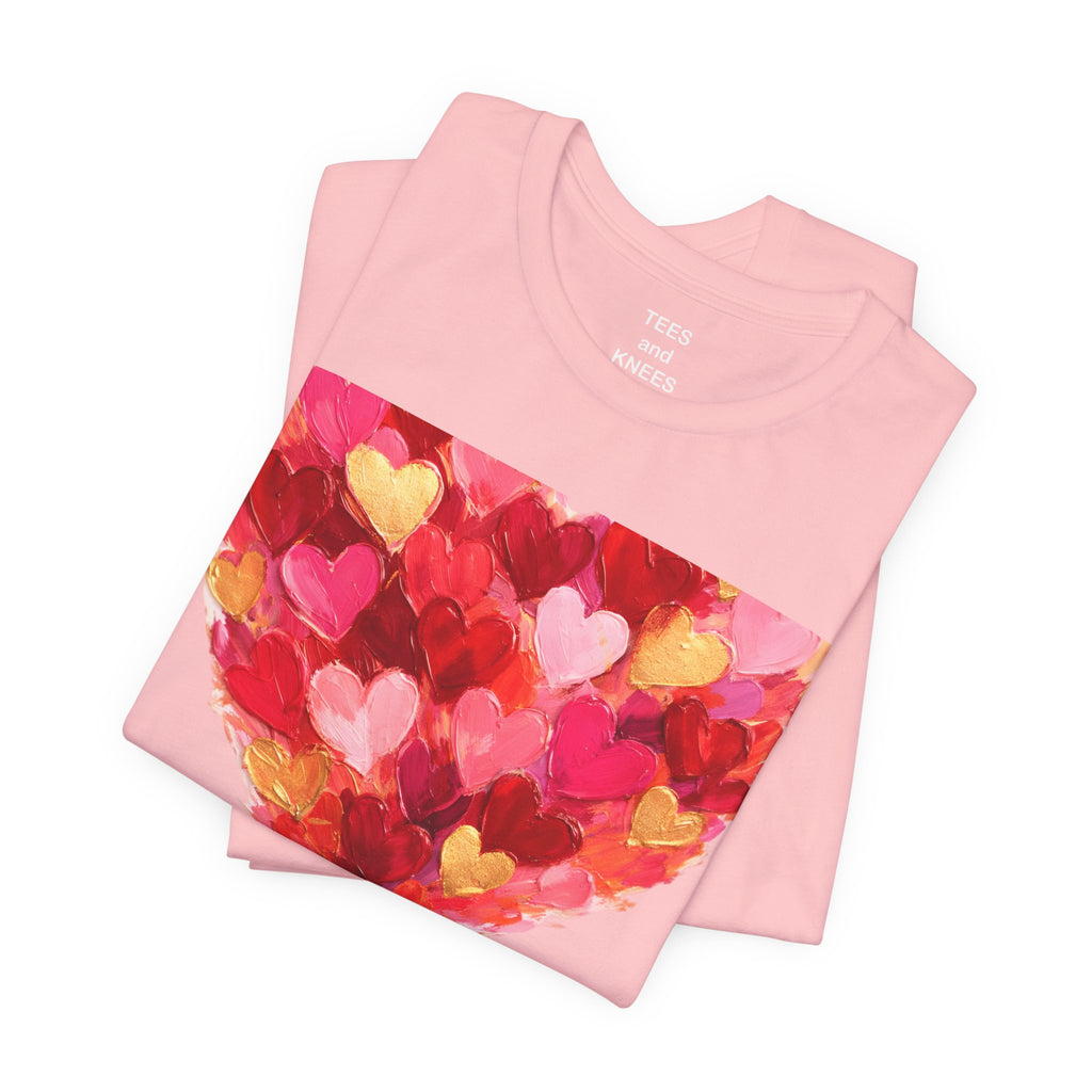 Valentine's Day Heart Tee — "Happy Valentine's Day" Graphic T‑Shirt