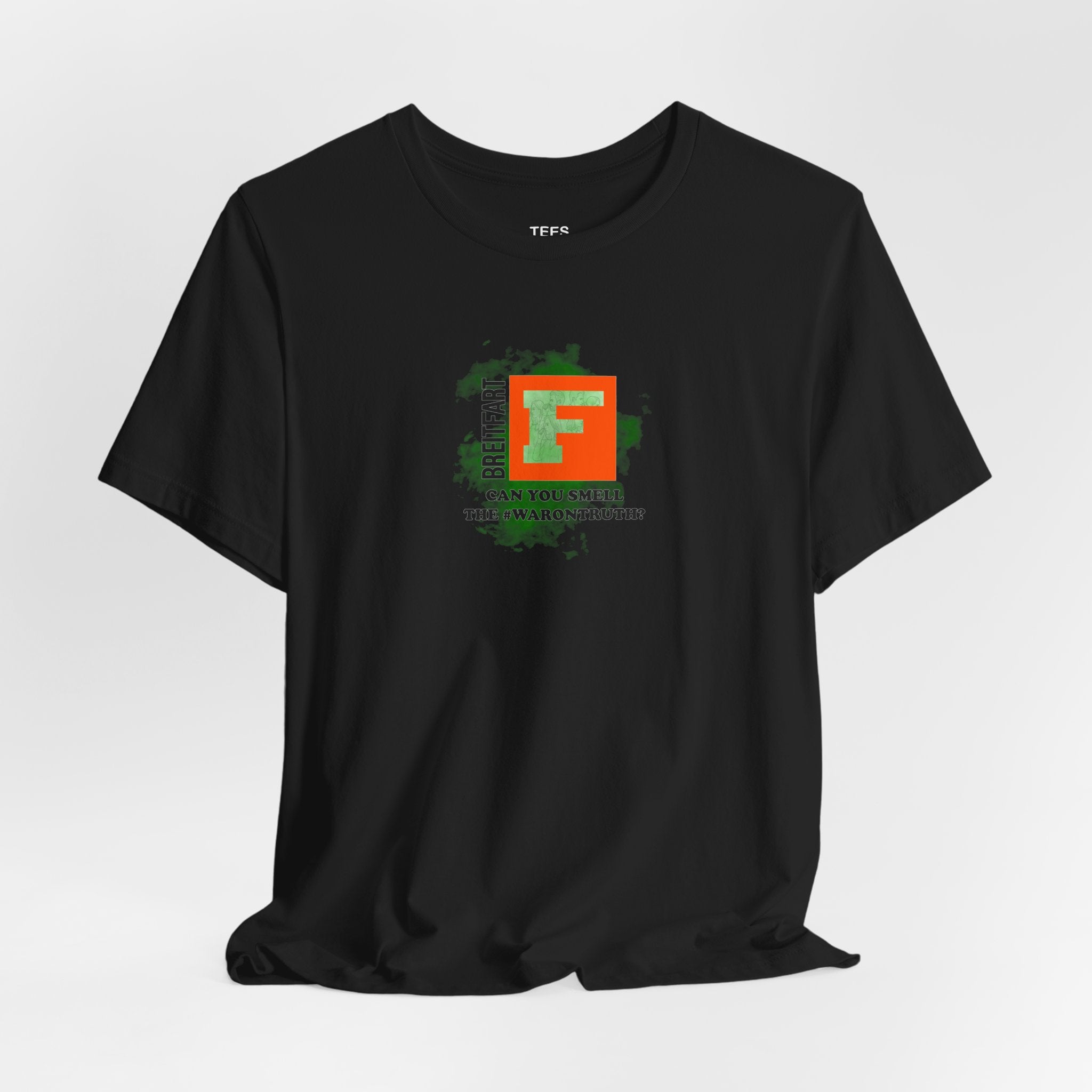 Breitfart Funny Political Parody T-Shirt | Satirical Media Logo | War On Truth Tee