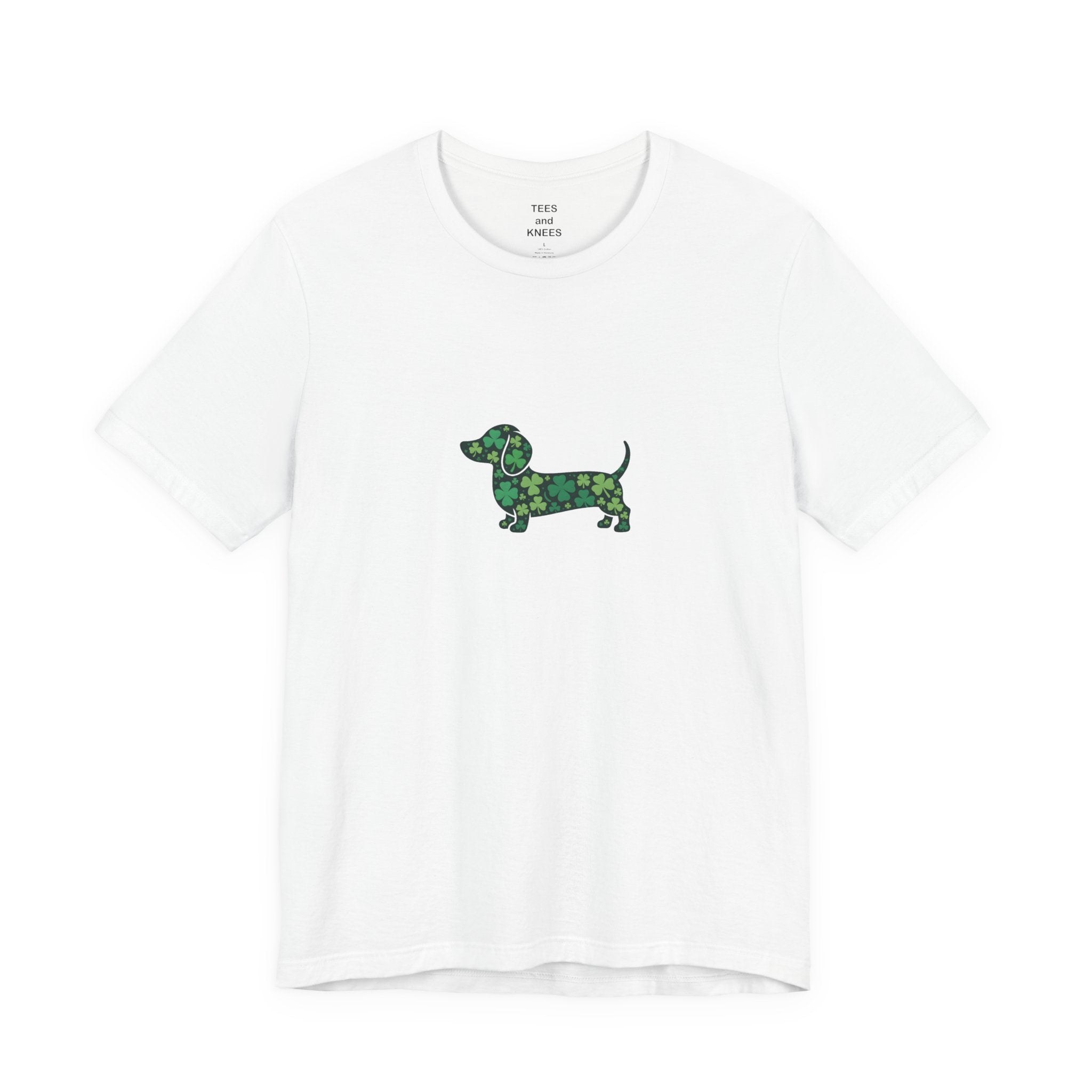 Lucky Dachshund St Patricks Day Shamrock Irish Dog Lover T-Shirt