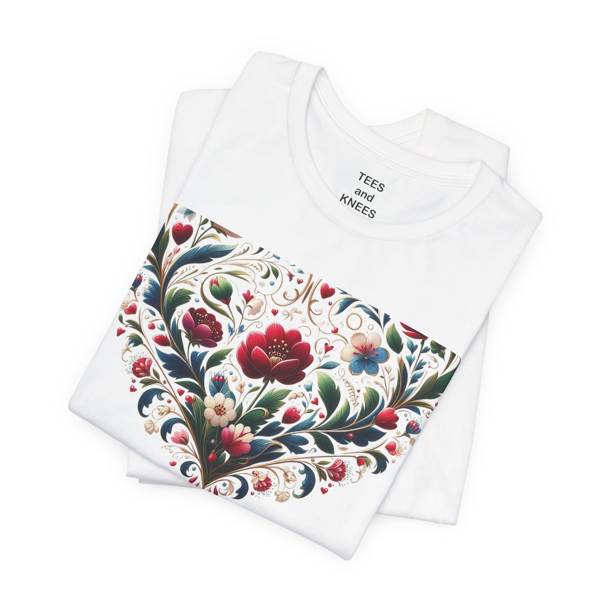 You Are Hanging Heart Tags Tee | Heart Phrase Shirt, Cute Valentine Design