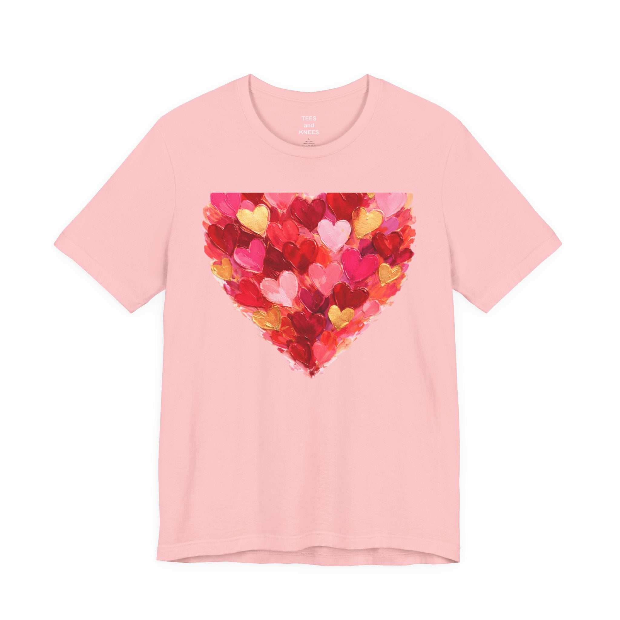 Valentine's Day Heart Tee — "Happy Valentine's Day" Graphic T‑Shirt