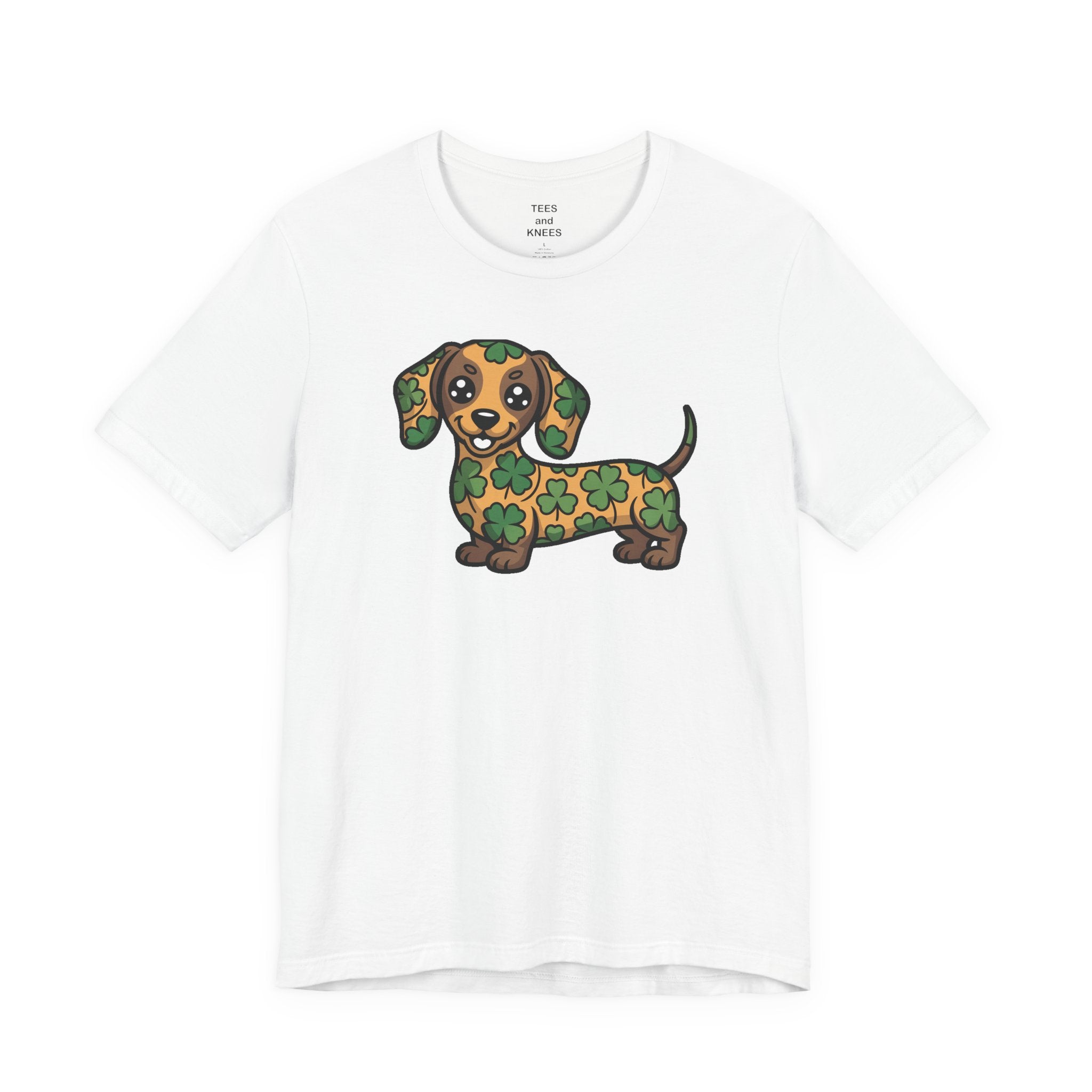 Lucky Dachshund St Patricks Day Shamrock Irish Dog Lover T-Shirt