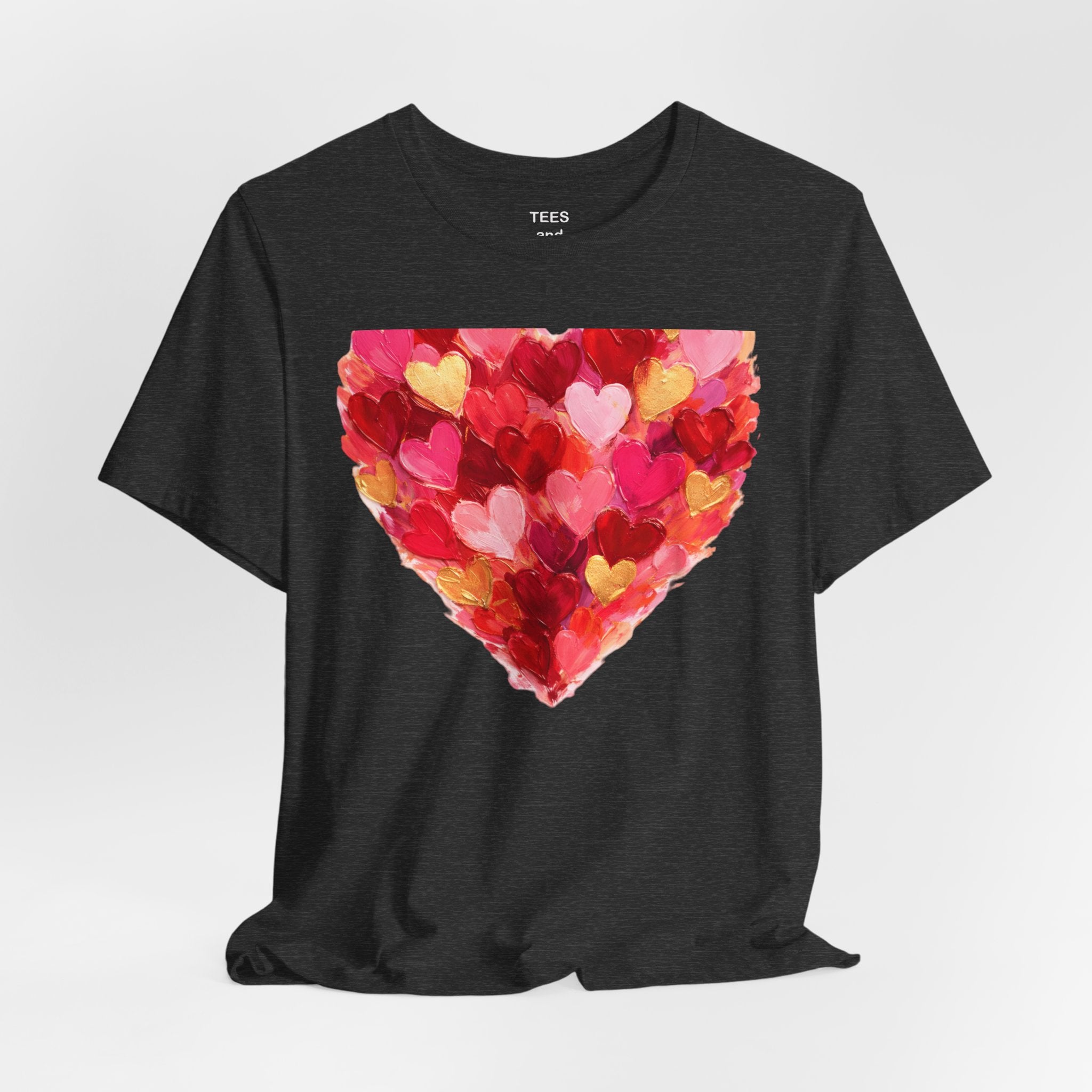Valentine's Day Heart Tee — "Happy Valentine's Day" Graphic T‑Shirt