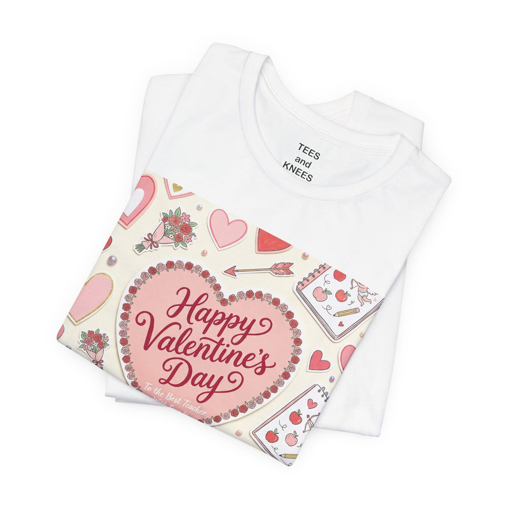 Floral Folk Heart Tee | Heart Floral T-Shirt, Vintage Folk Art