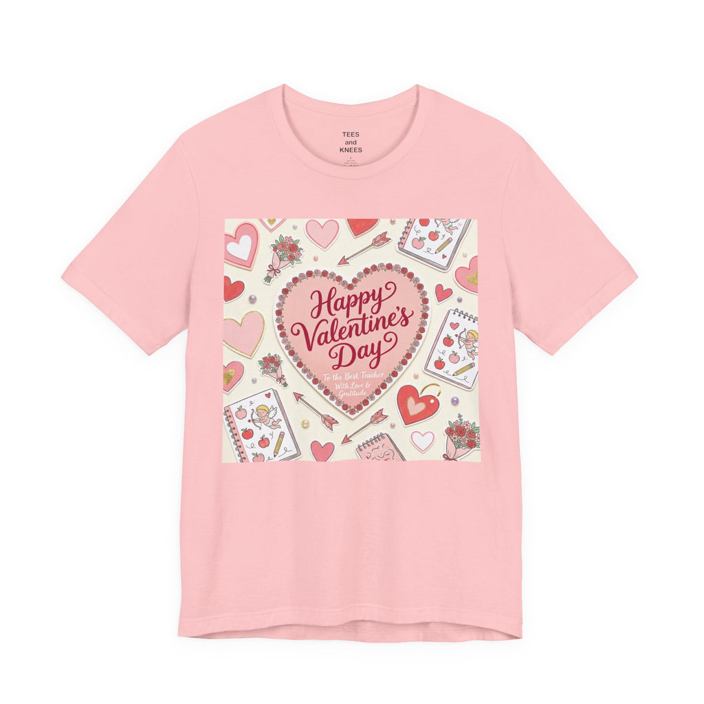 Floral Folk Heart Tee | Heart Floral T-Shirt, Vintage Folk Art