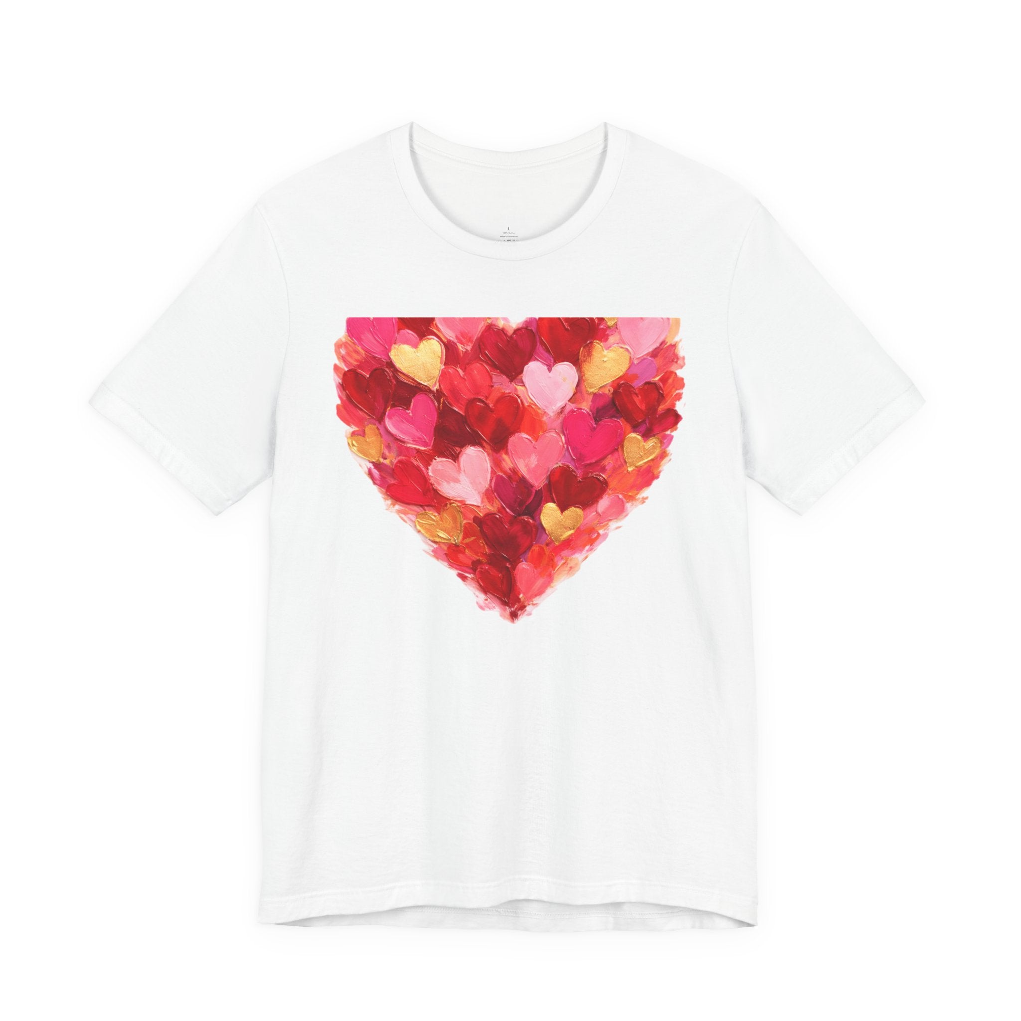 Valentine's Day Heart Tee — "Happy Valentine's Day" Graphic T‑Shirt