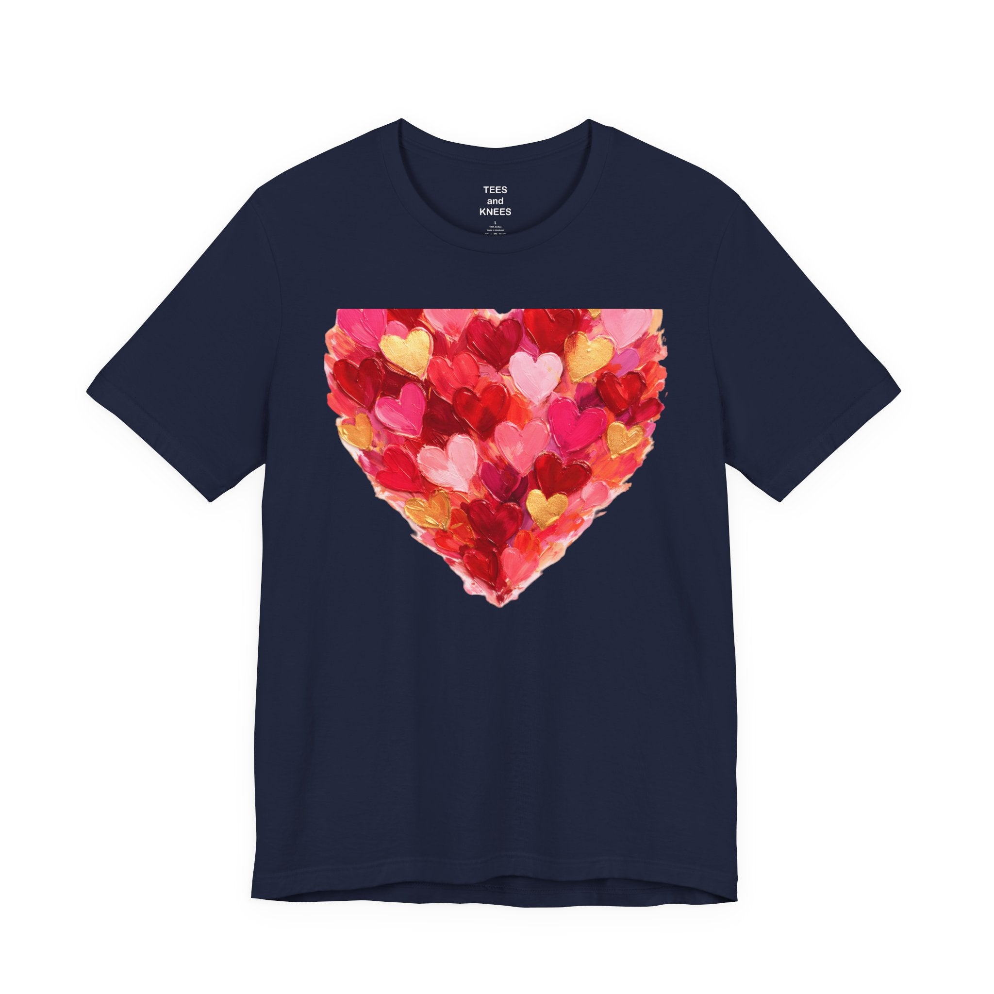 Valentine's Day Heart Tee — "Happy Valentine's Day" Graphic T‑Shirt
