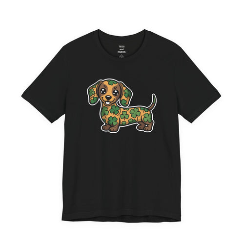 Clover Puppy Tee | St. Patrick's Day Lucky Dog Shirt