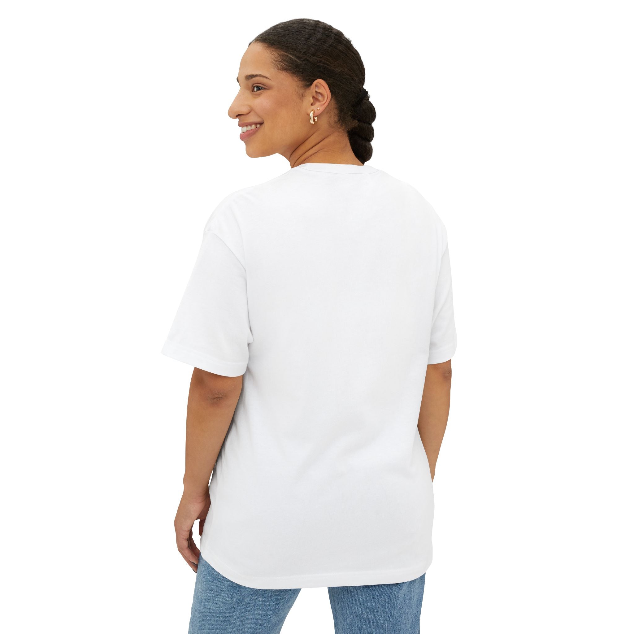 So Not Ready Oversized Tee - Casual Graphic Boxy T-Shirt