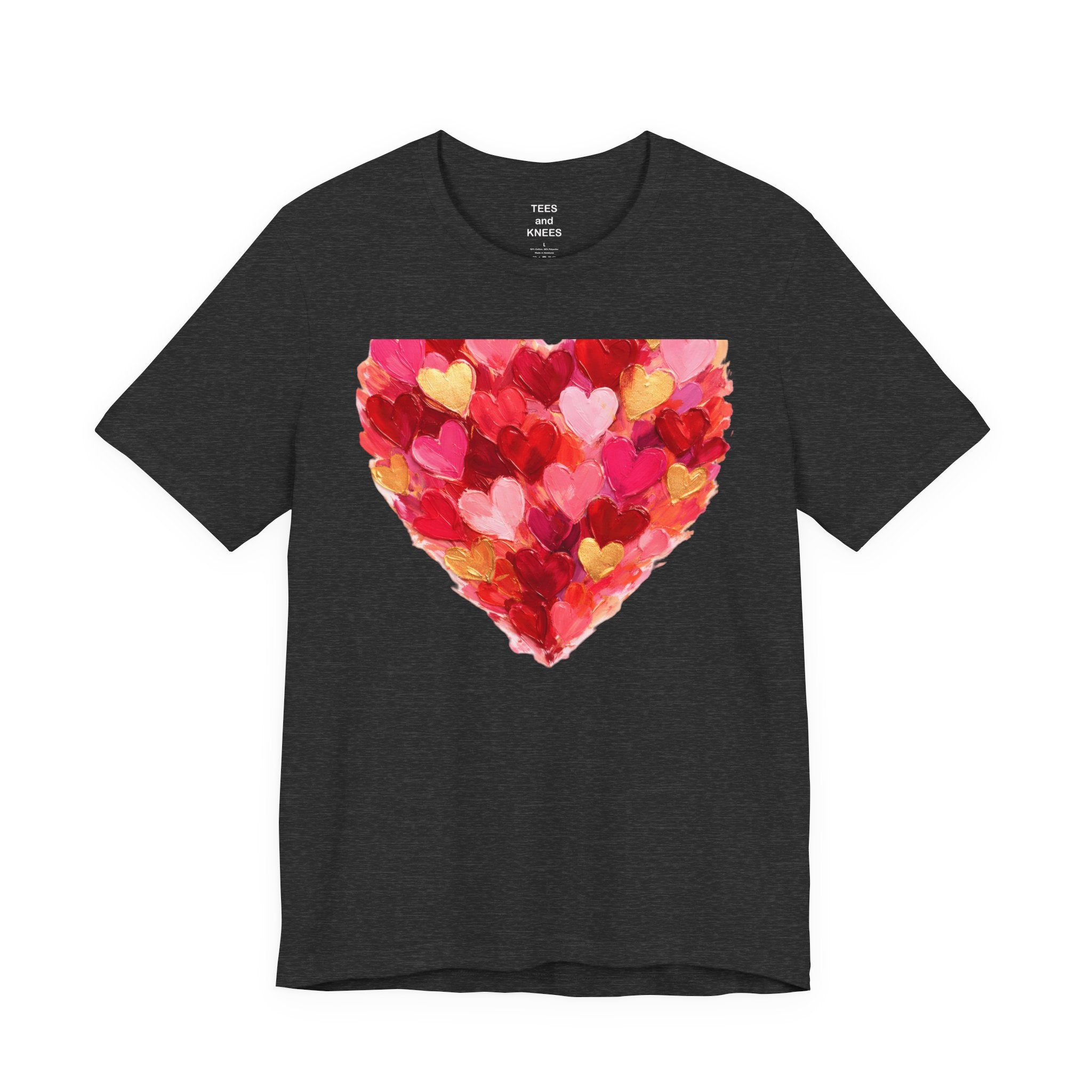 Valentine's Day Heart Tee — "Happy Valentine's Day" Graphic T‑Shirt