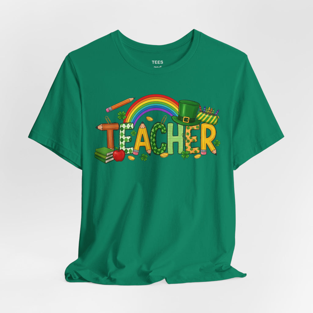 One Lucky Teacher T-Shirt | St. Patrick's Day Teacher Tee