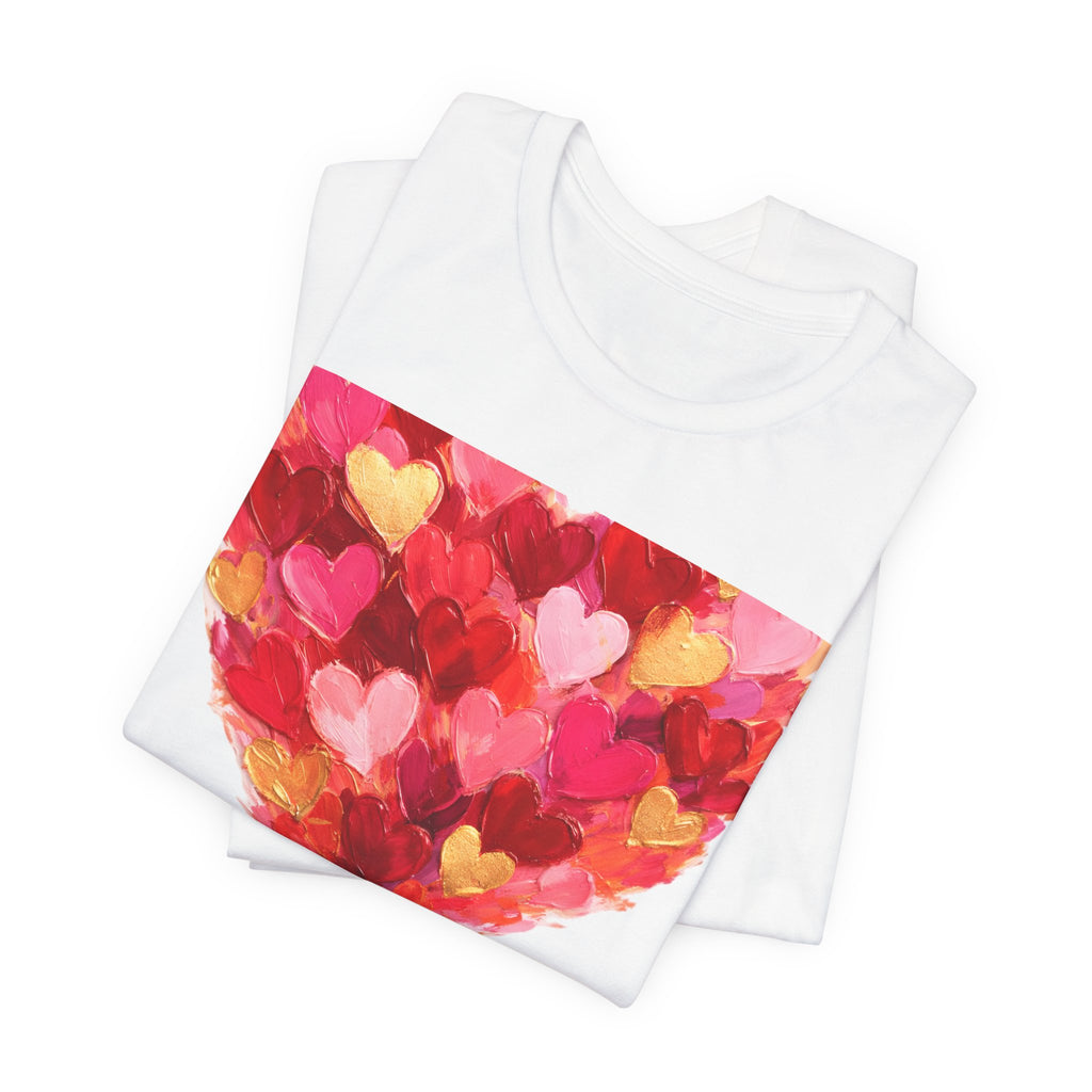 Valentine's Day Heart Tee — "Happy Valentine's Day" Graphic T‑Shirt