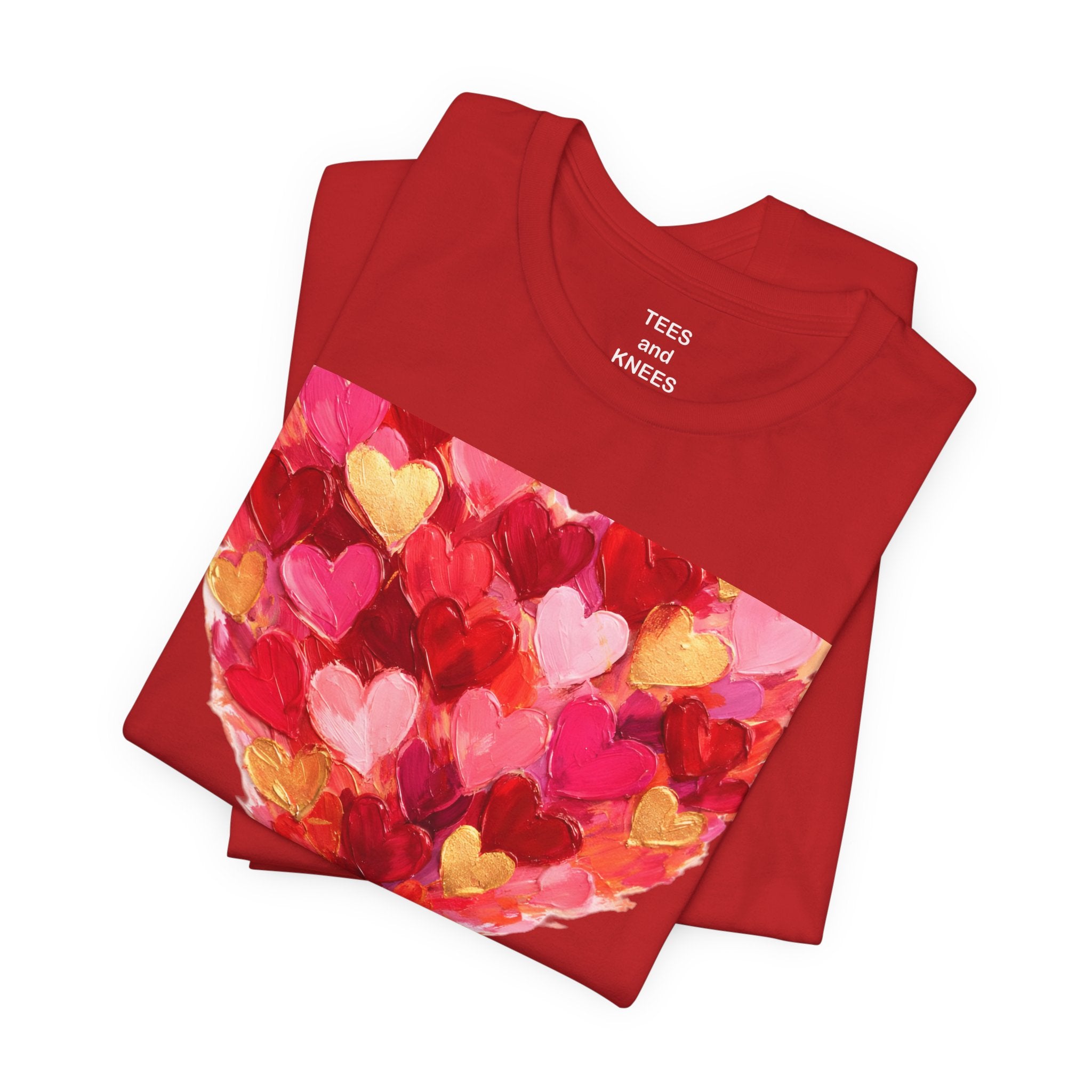 Valentine's Day Heart Tee — "Happy Valentine's Day" Graphic T‑Shirt