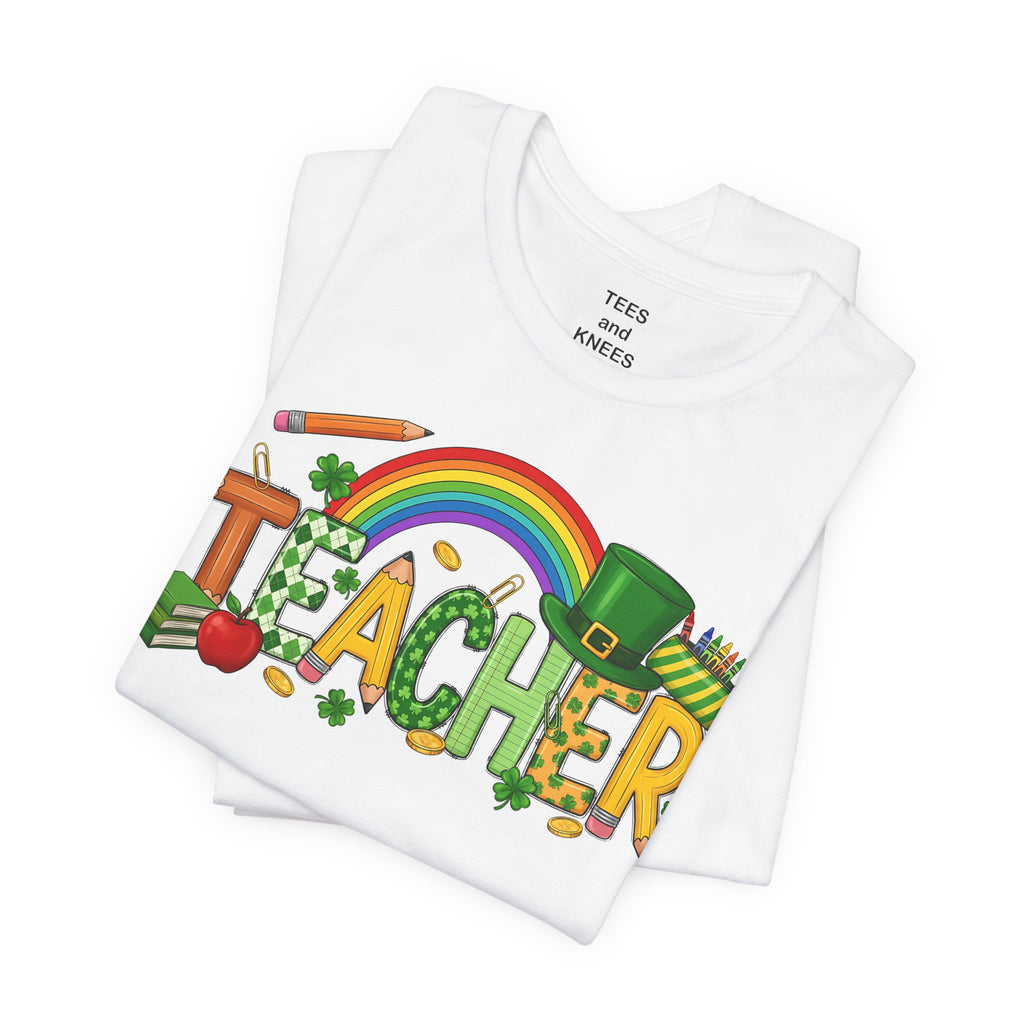 One Lucky Teacher T-Shirt | St. Patrick's Day Teacher Tee