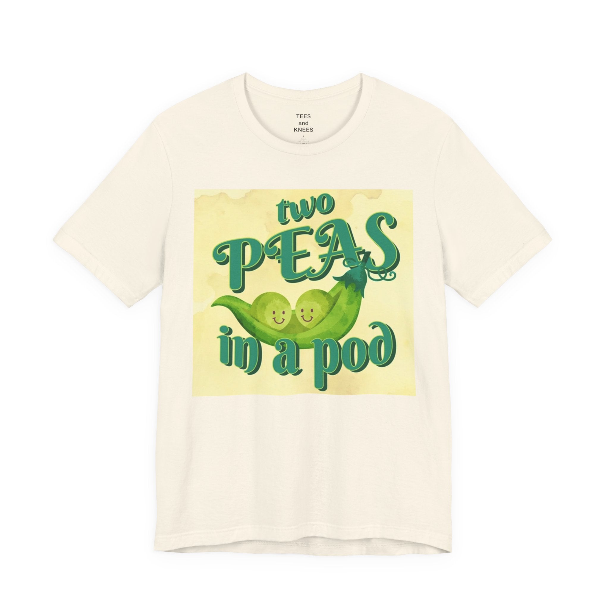 Two Peas in a Pod T-Shirt | Cute Couple Valentine's Day Matching Funny Love Tee