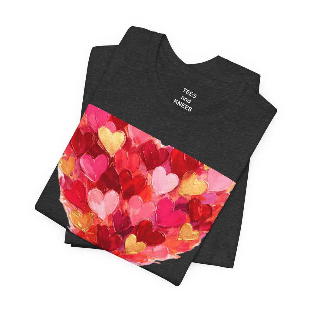 Valentine's Day Heart Tee — "Happy Valentine's Day" Graphic T‑Shirt