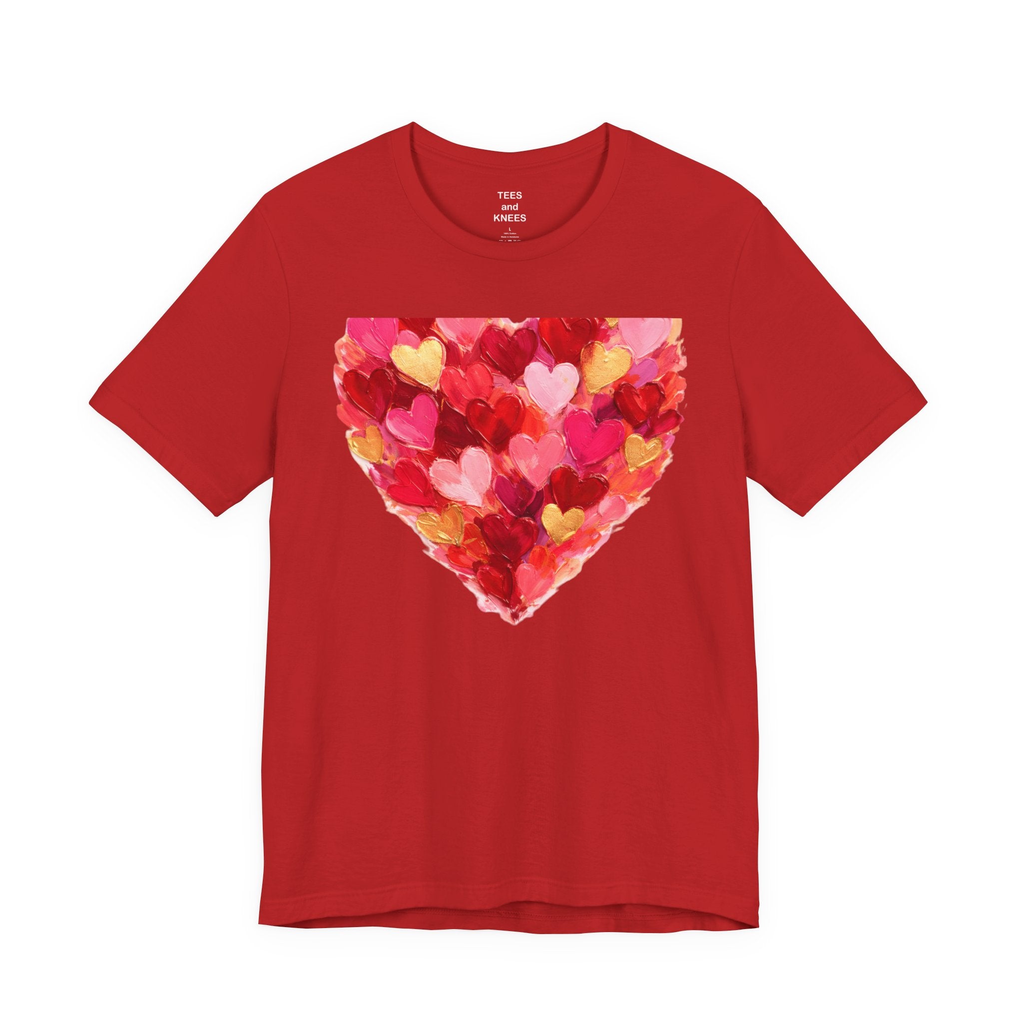 Valentine's Day Heart Tee — "Happy Valentine's Day" Graphic T‑Shirt