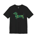Shamrock Dachshund Puppy Tee | St. Patrick's Day Clover Dog Shirt