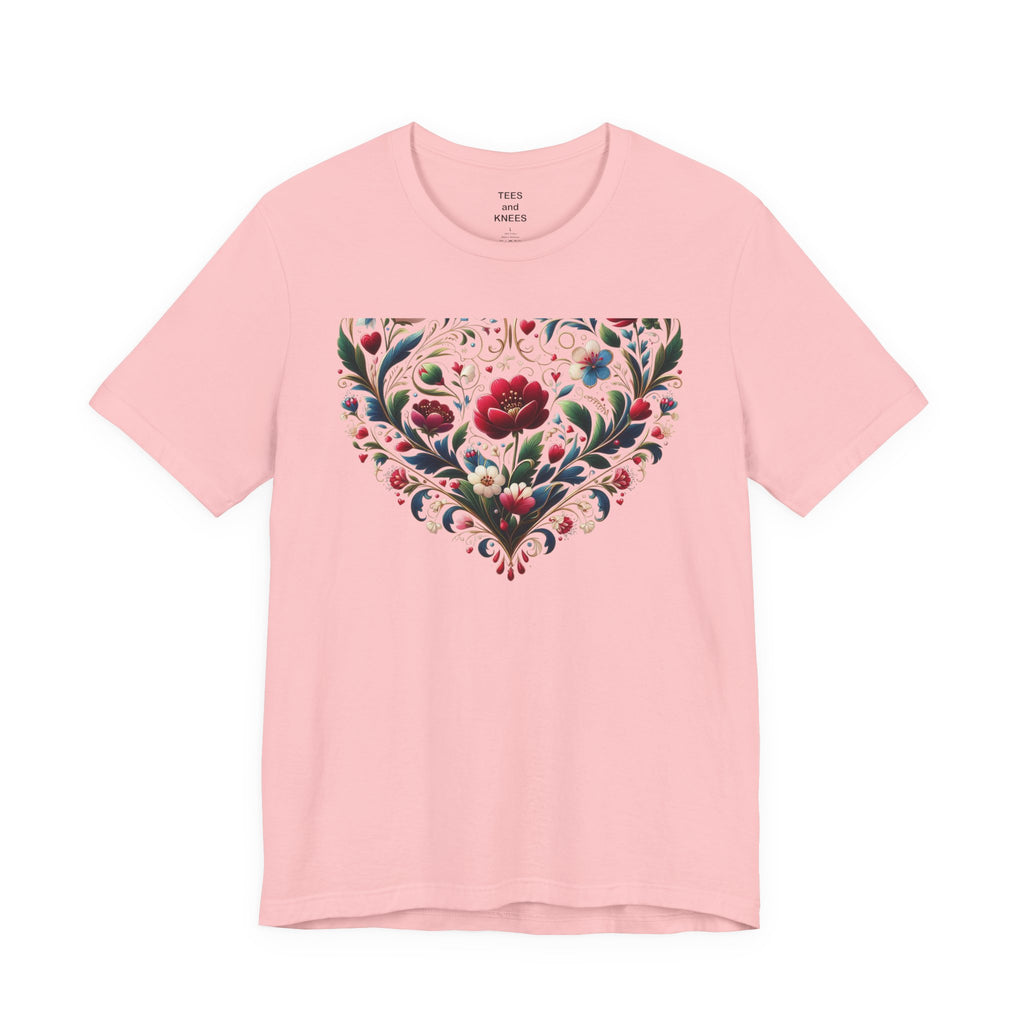 You Are Hanging Heart Tags Tee | Heart Phrase Shirt, Cute Valentine Design