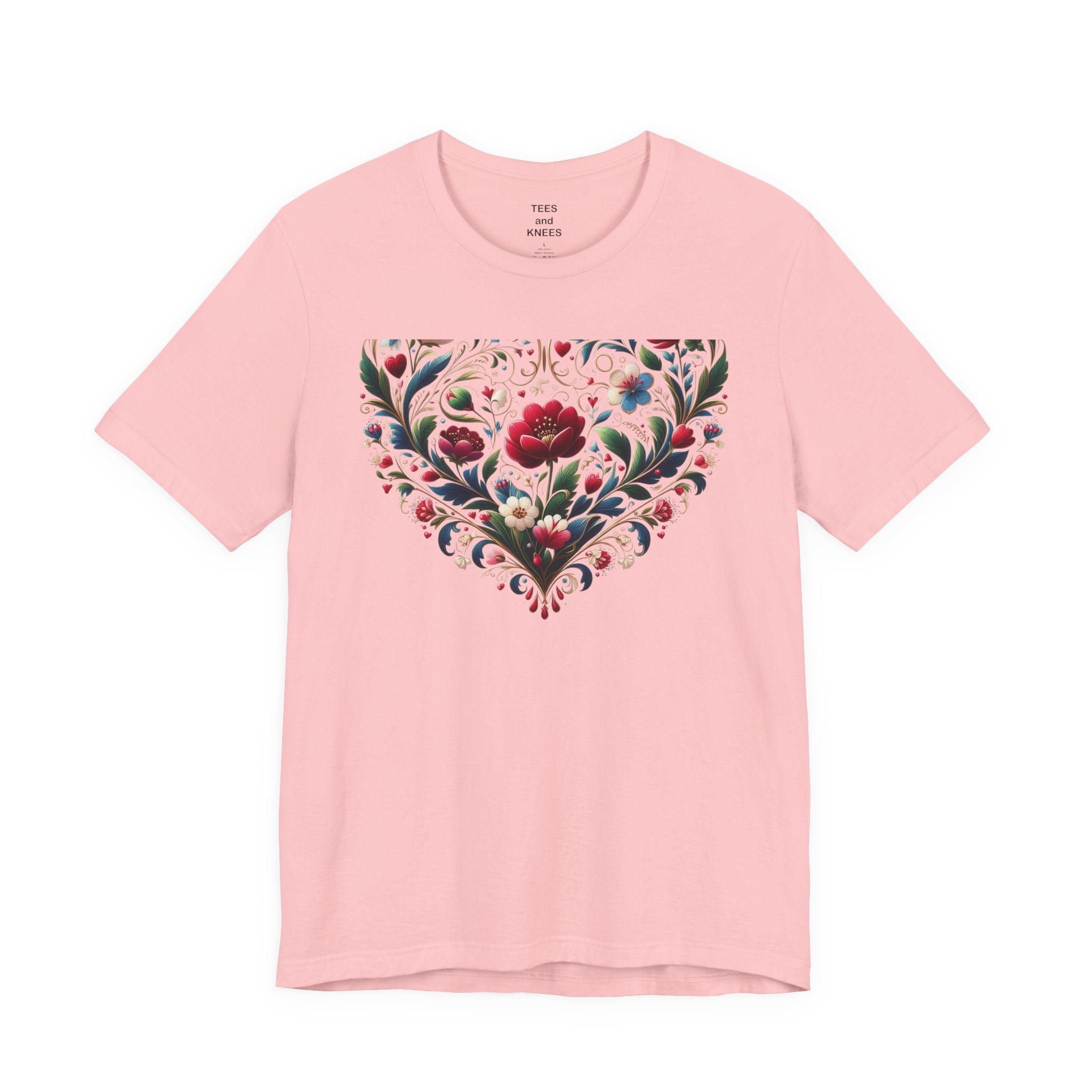 You Are Hanging Heart Tags Tee | Heart Phrase Shirt, Cute Valentine Design