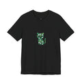 St Patricks Day Cat Shirt Shamrock Kitty Lucky Irish Cat Lover Tee