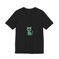 St Patricks Day Cat Shirt Shamrock Kitty Lucky Irish Cat Lover Tee