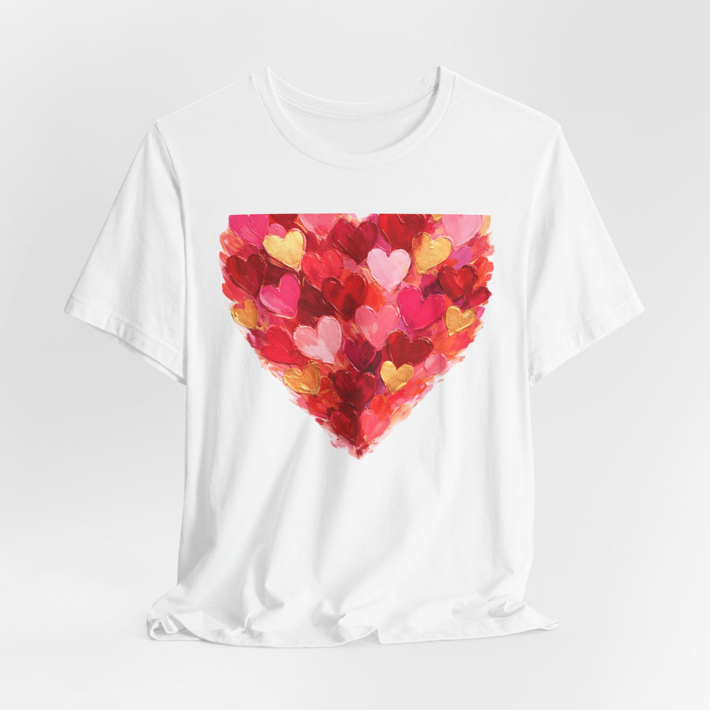 Valentine's Day Heart Tee — "Happy Valentine's Day" Graphic T‑Shirt