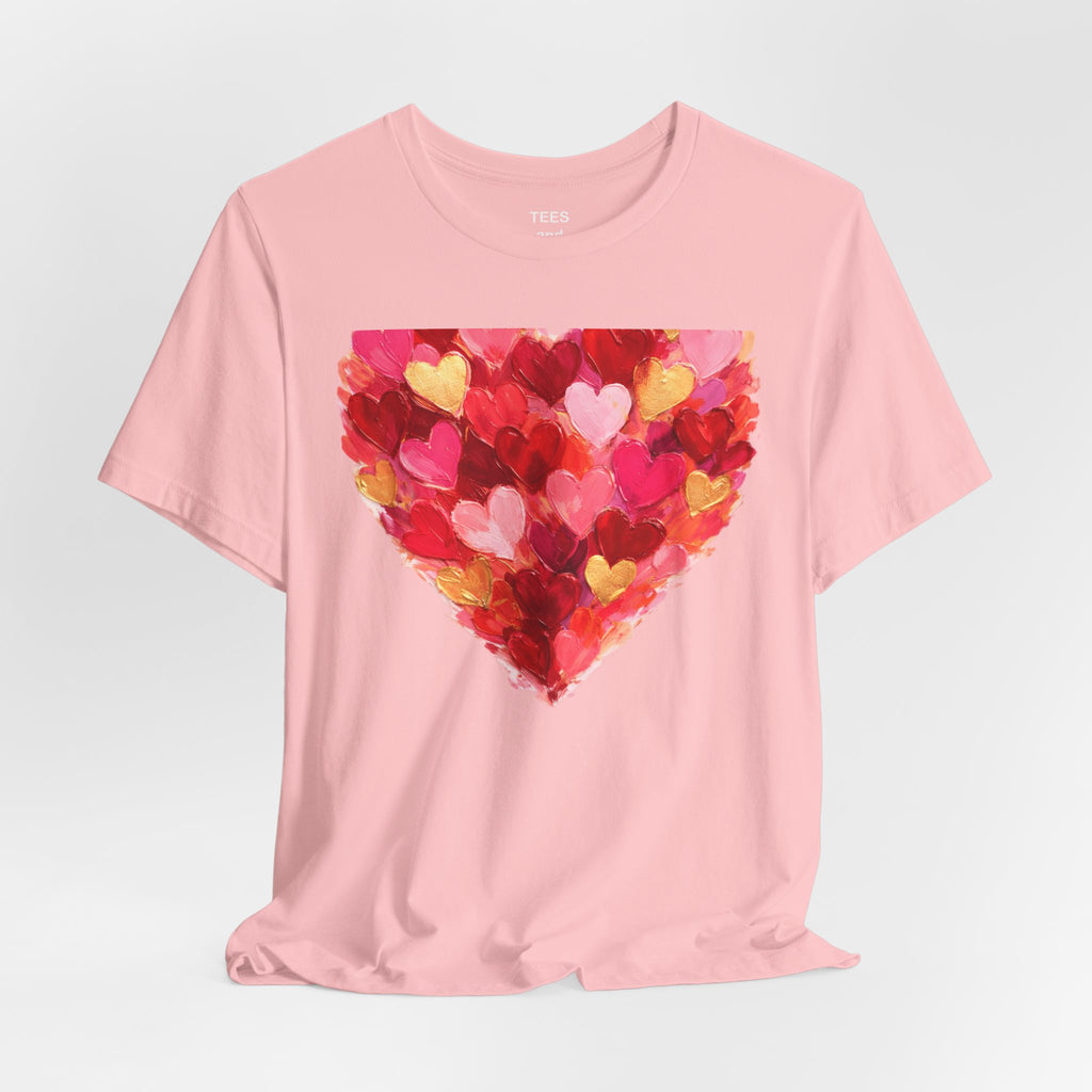 Valentine's Day Heart Tee — "Happy Valentine's Day" Graphic T‑Shirt