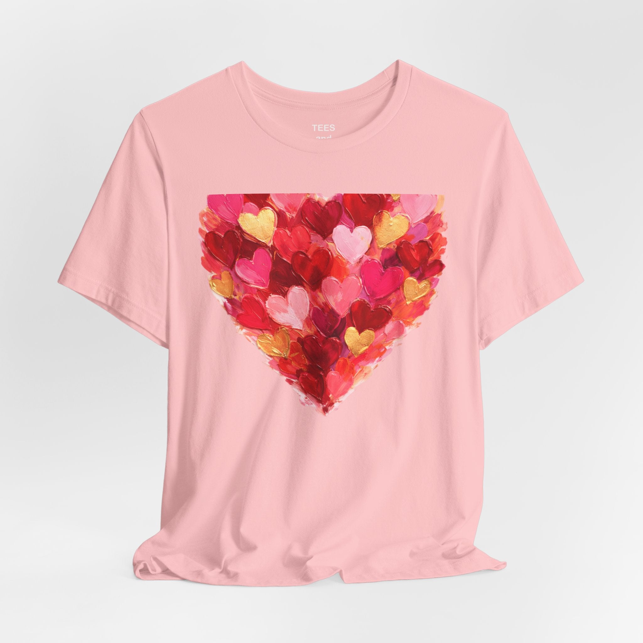 Valentine's Day Heart Tee — "Happy Valentine's Day" Graphic T‑Shirt