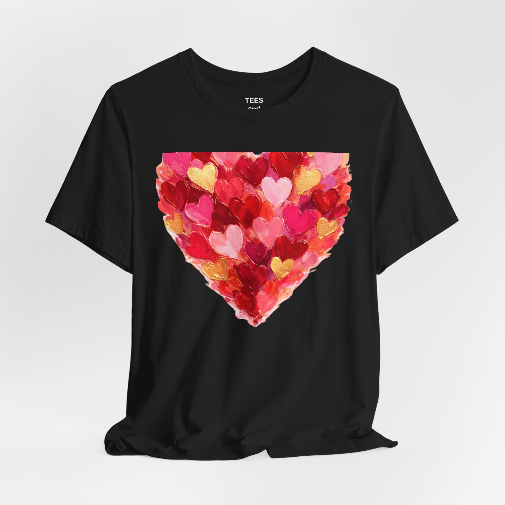 Valentine's Day Heart Tee — "Happy Valentine's Day" Graphic T‑Shirt
